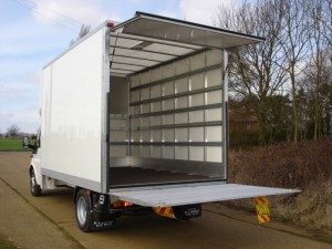 luton van with tail lift